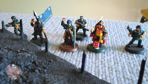 Warhammer 40K Battle Report - Guard vs Chaos