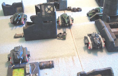 Battle Report - Chaos Vs Armoured Company